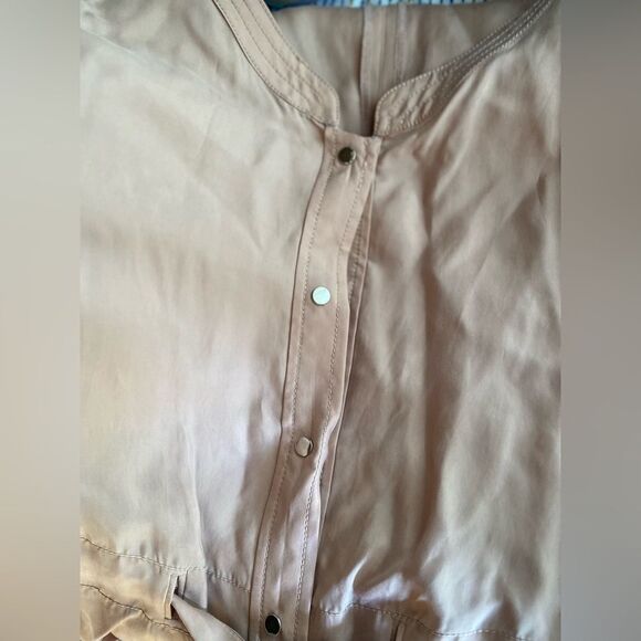 Veronica Beard Romper Women’s Nude Size 10 Sleeveless Drawstring Spring Designer - Picture 14 of 16